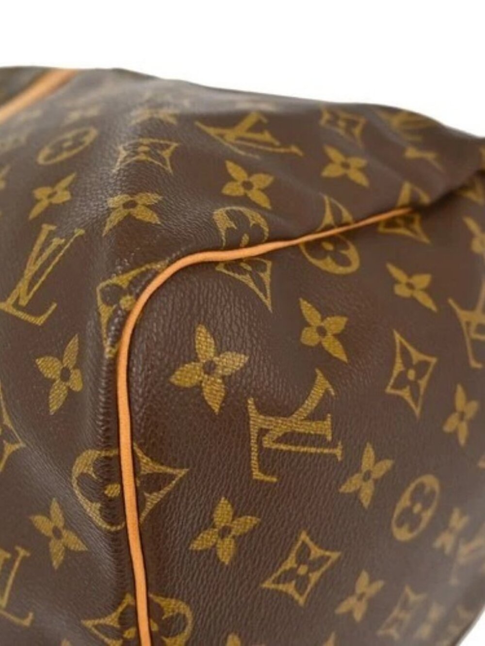 Best03/ LOUIS VUITTON KEEPALL 55 TRAVEL HANDBAG MONOGRAM M41424 SP0974 NQ06670 - Picture 4 of 11